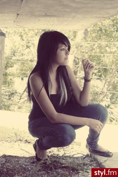 EMO Alternatywne Średnie Fryzury