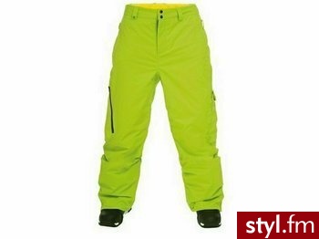 Quiksilver Spodnie Dziecięce Plan B Youth , Limonka T16 - Pozostałe Spodnie Moda