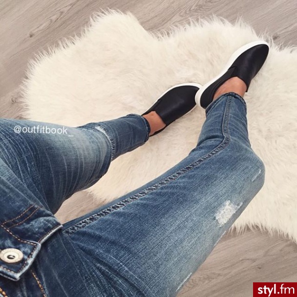 Jeansy Spodnie Moda