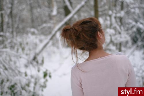 <3 - Brązowe Upięcie Proste Na co dzień Średnie Fryzury