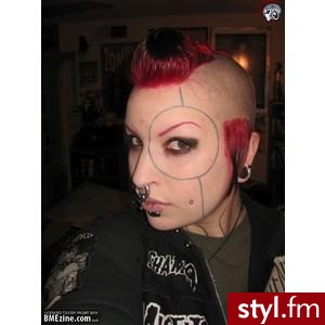 Punk Rock Alternatywne Średnie Fryzury