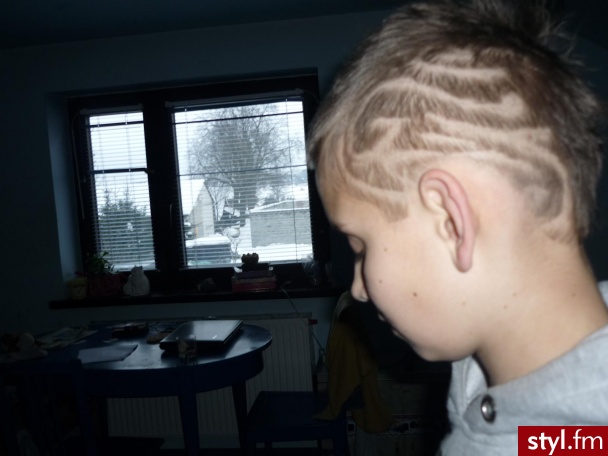 wzorek :) - Punk Rock Alternatywne Średnie Fryzury