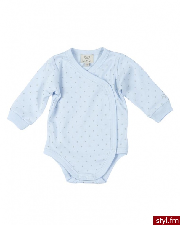 Livly Body Saturday Niebieskie Z Srebrne Kropeczki Lss13032105Bbs - Body Bielizna Moda
