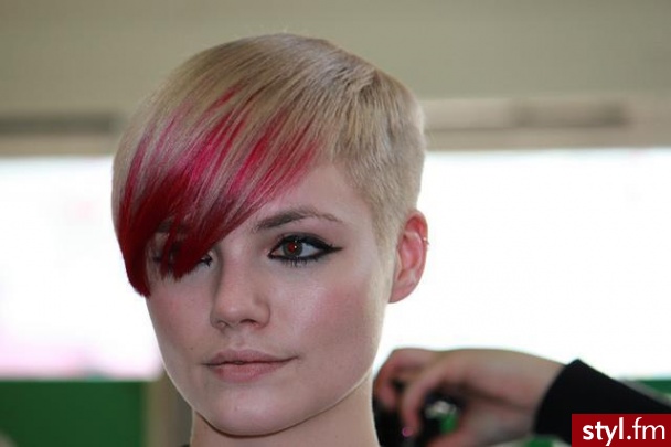Blond Rozpuszczone Proste Na co dzień Krótkie Fryzury
