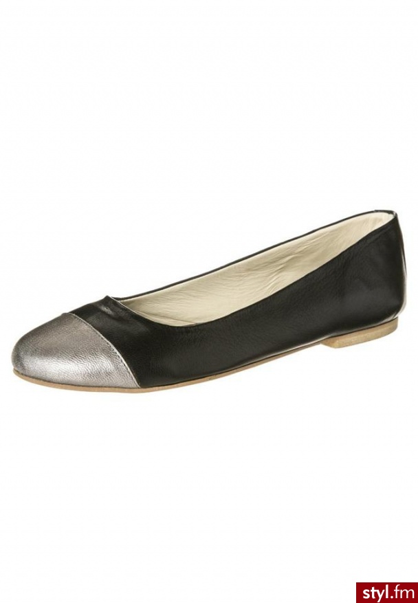 Mimic Copenhagen Baleriny czarny - Balerinki Buty Moda