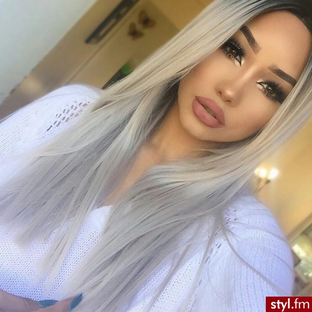 Blond Rozpuszczone Proste Na co dzień Długie Fryzury