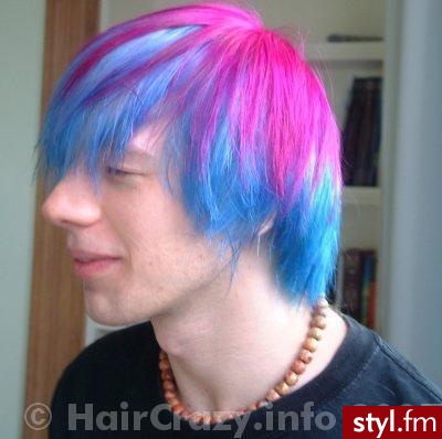 EMO Alternatywne Średnie Fryzury