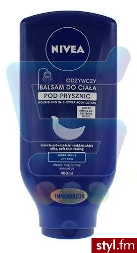 NIVEA Body Balsam pod Prysznic Nawilżający Olejek Migdałowy 400 ml - Body Bielizna Moda