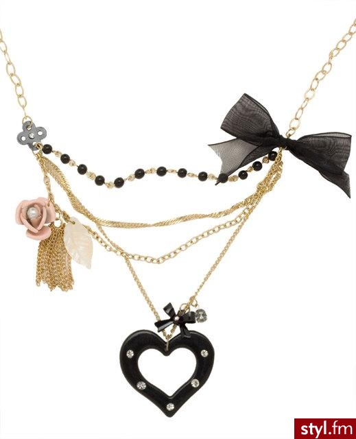 romantyczny wisiorek - 8$ wetseal.com - Pozostałe Dodatki Moda
