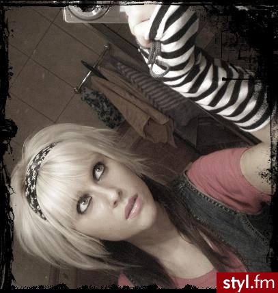 EMO Alternatywne Średnie Fryzury