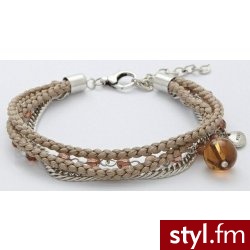 Bransoleta Fossil JF86964040 - Bransoletki Biżuteria Moda