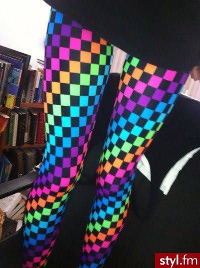 Leginsy Spodnie Moda