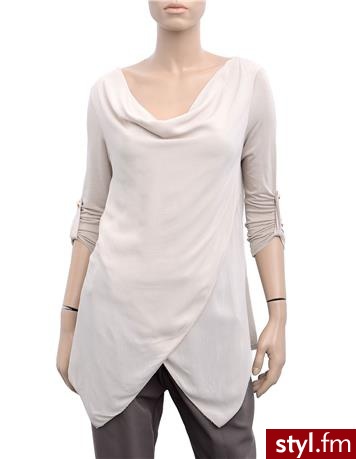 Unisono TUNIKA 29-3848C BEIG - Tuniki Ciuchy Moda