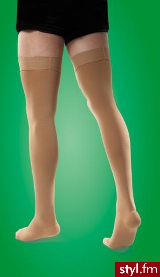Oppo 2873 Pończochy przeciwżylakowe do uda miękkie 18-21 mmHg Rozm. IV, 1 para - Rajstopy Bielizna Moda