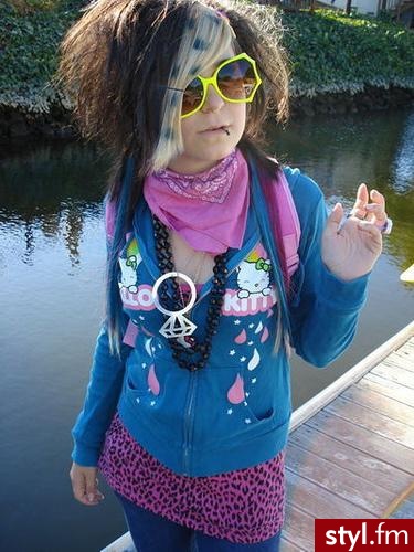 EMO Alternatywne Średnie Fryzury
