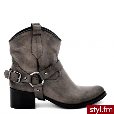 Venezia BOTKI TOR5 SAV GRIG - Botki Buty Moda