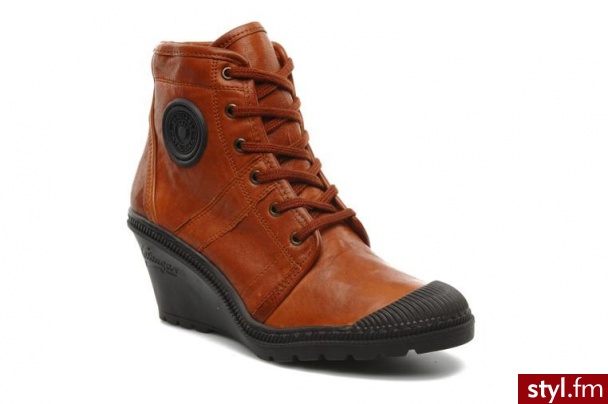 Pataugas PÓŁBUTY I BOTKI GRAY W BY PATAUGAS (Brązowy) - Botki Buty Moda