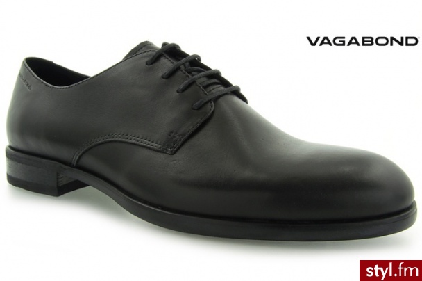 Vagabond PÓŁBUTY JIM BLACK - Półbuty Buty Moda