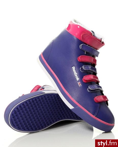 reebok slim mid strap - Pozostałe Buty Moda