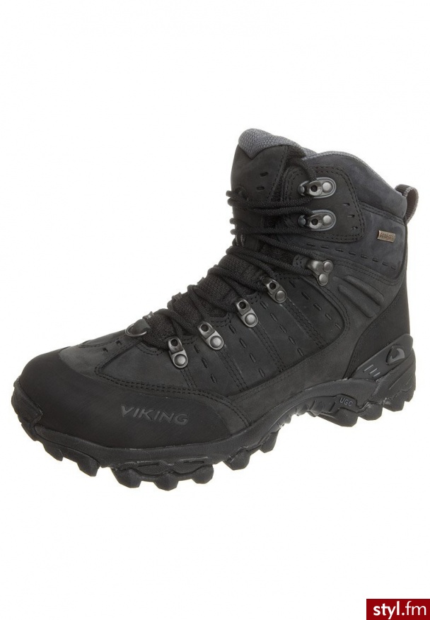Viking ALPHA GTX Trzewiki trekkingowe czarny - Kozaki Buty Moda