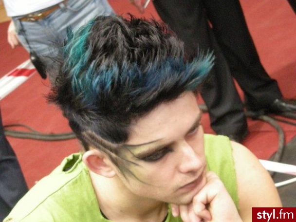 Punk Rock Alternatywne Średnie Fryzury