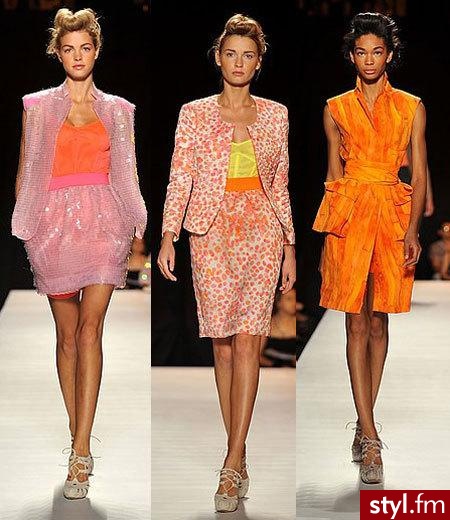 wiosna lato 2009 to rowniez ostre pomarancze...i roze - Pozostałe Ciuchy Moda