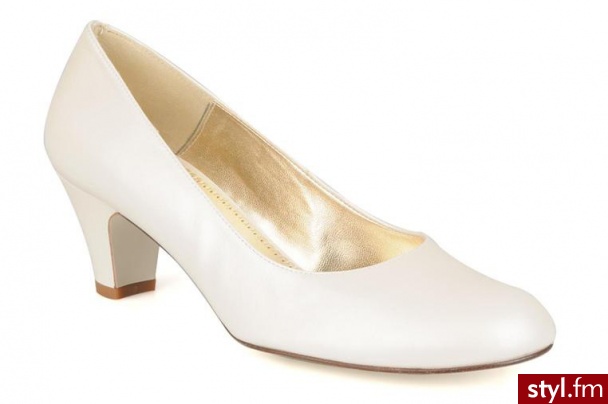 Georgia Rose CZÓŁENKA PRADILE BY GEORGIA ROSE (Biały) - Czółenka Buty Moda