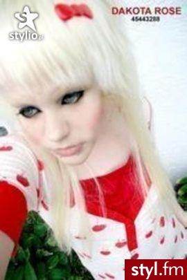 EMO Alternatywne Średnie Fryzury