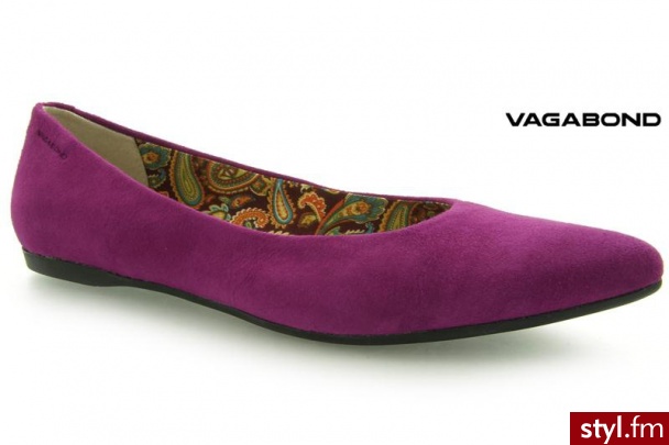 Vagabond LEROC PURPLE WINE - Balerinki Buty Moda