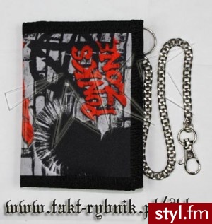 Portfel z łańcuchem PUNKS zONE - Kosmetyki