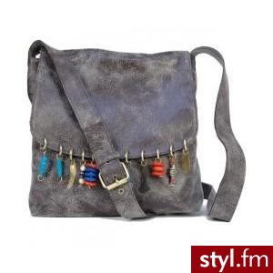 boho brown leather messenger bag by catwalk collection handb... - Polyvore. Pobrano ze strony: http://www.polyvore.com/boho_brown_leather_messenger_bag/thing?id=403699 - Pozostałe Torebki Moda