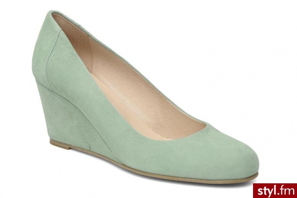 Georgia Rose Czółenka G2 Toile W by (zielony) - Balerinki Buty Moda