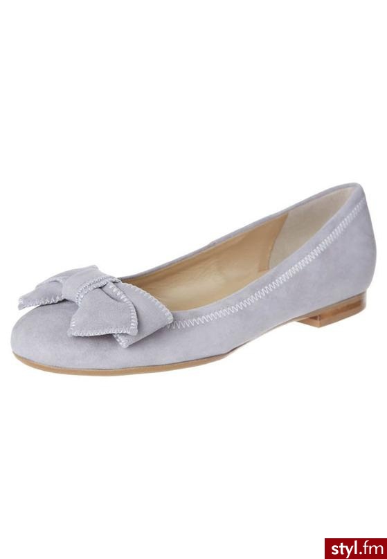 Peter Kaiser IKARA Baleriny szary - Balerinki Buty Moda