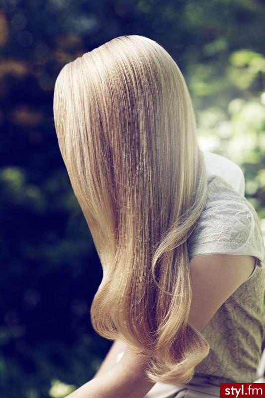 Blond Rozpuszczone Proste Na co dzień Długie Fryzury
