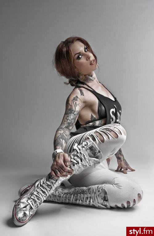 Kat Von D - Tatuaże