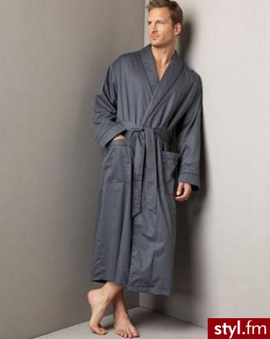 Szlafrok męski od Hanro za $325 $ czyli około 920 zł - Pozostałe Ciuchy Moda