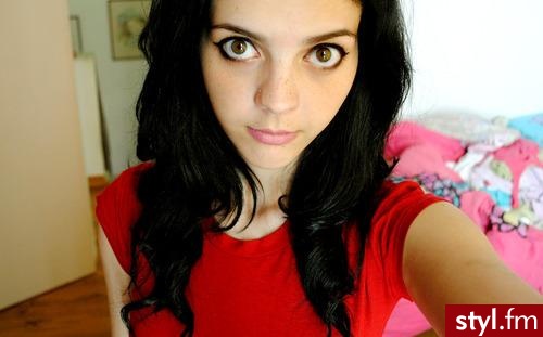 Średnie Fryzury