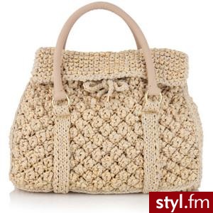 KELLY RAFFIA TOTE BAG - Polyvore. Pobrano ze strony: http://www.polyvore.com/cgi/thing?id=31300045 - Pozostałe Torebki Moda