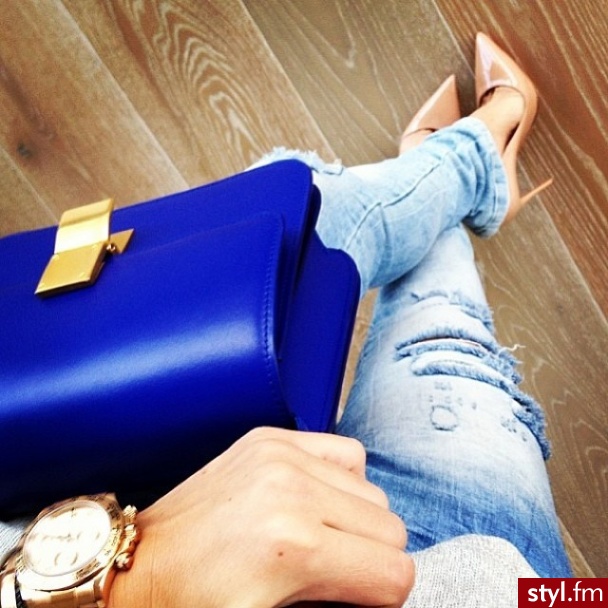 Jeansy Spodnie Moda