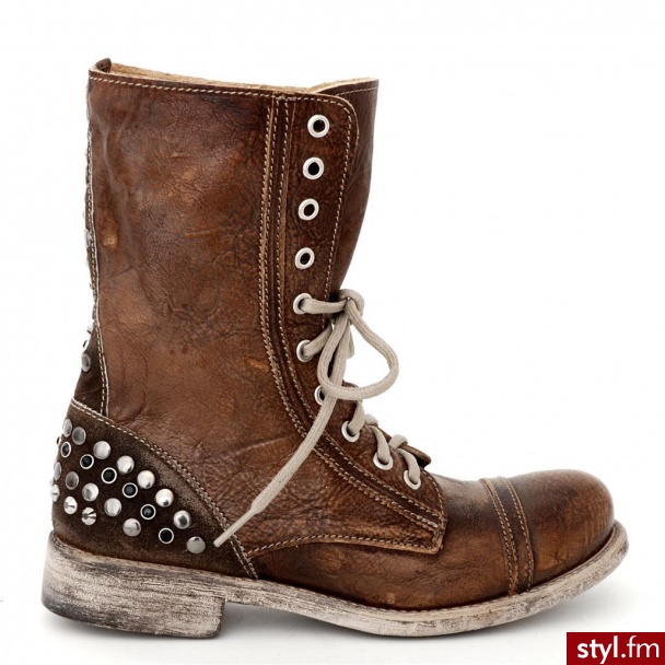 Venezia BOTKI SZNUROWANE ALASKA1 T MAL - Botki Buty Moda