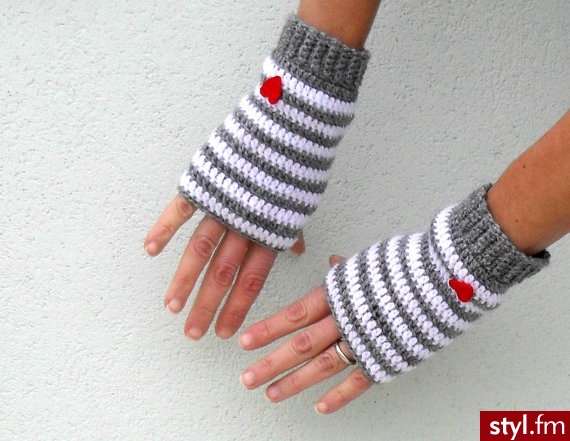 Rękawiczki Dodatki Moda