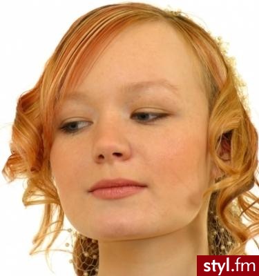 Kręcone Na co dzień Średnie Fryzury