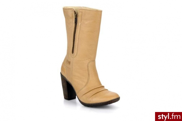Palladium PÓŁBUTY I BOTKI P-L-D-M HOLLY WARM BY PALLADIUM (Beżowy) - Botki Buty Moda