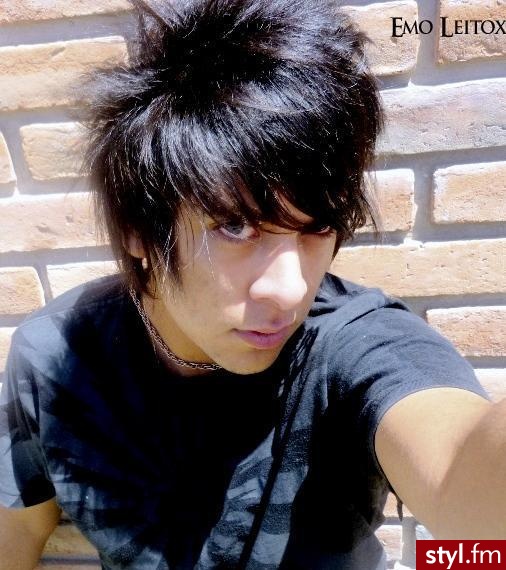 EMO Alternatywne Średnie Fryzury