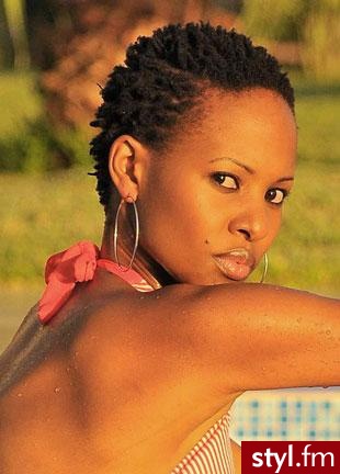 Hellen Dausen miss tanzania 2010 - Krótkie Fryzury