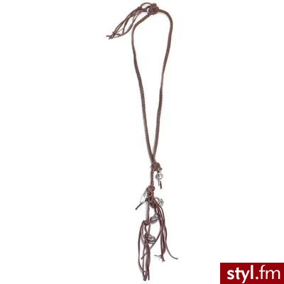 leather chumash charm necklace - Polyvore. Pobrano ze strony: http://www.polyvore.com/leather_chumash_charm_necklace/thing?id=15401597 - Pozostałe Dodatki Moda