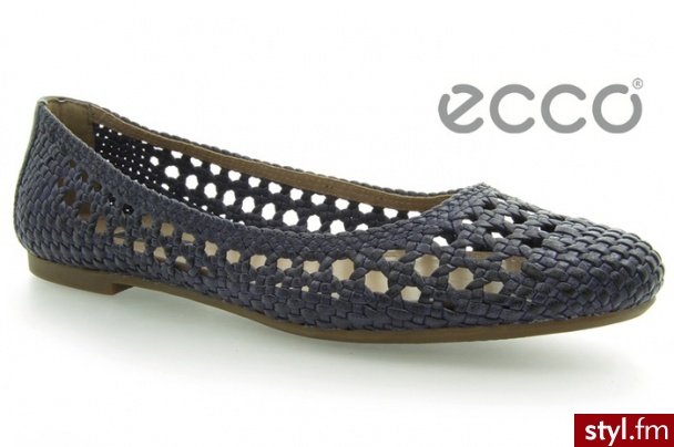 Ecco BALERINKI KELLY INDIGO - Balerinki Buty Moda