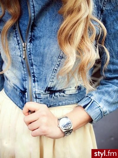 Śliczna kurteczka! - Zegarki Dodatki Moda