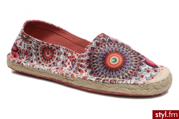 Desigual Espadryle Danaé Multikolor - Pozostałe Buty Moda