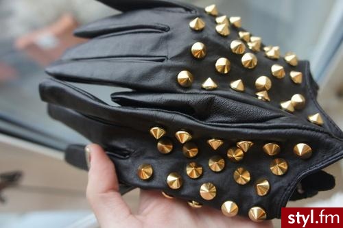 Rękawiczki Dodatki Moda